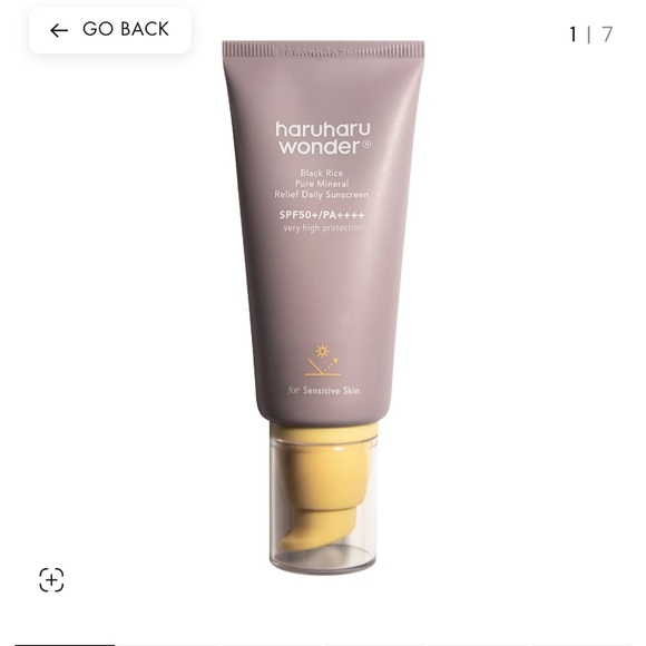 Haruharu Wonder Pure Mineral SPF 50+ Sunscreen NWT - Picture 6 of 11